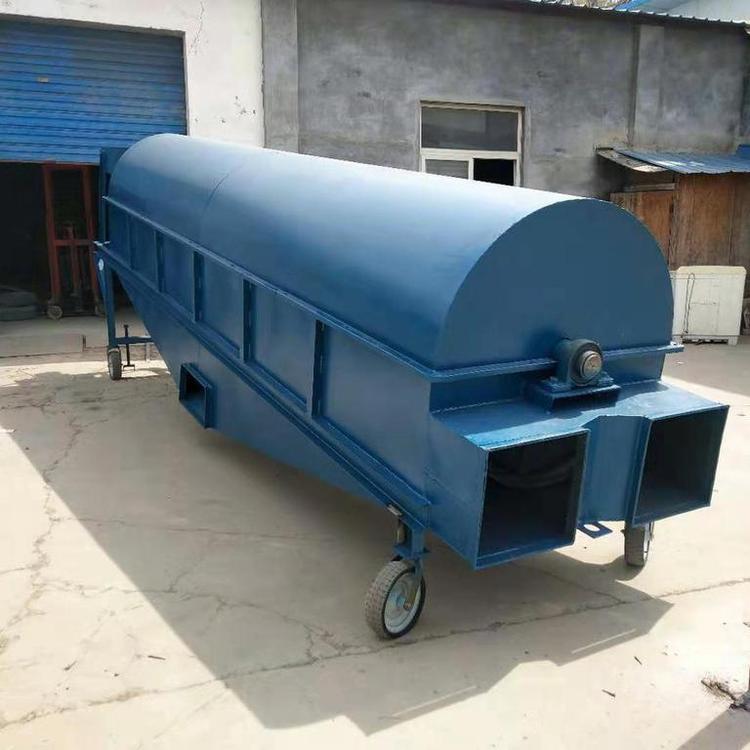 石料場滾筒沙石分離機工作原理特點介紹