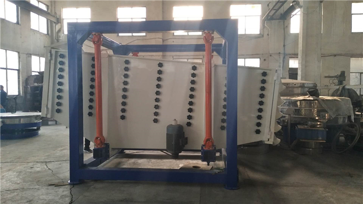 石英石生產線破碎篩分處理成品石英砂需要采用方形搖擺篩