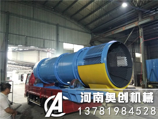 礦山石料花崗巖滾筒篩是一種多層無軸滾筒篩石機