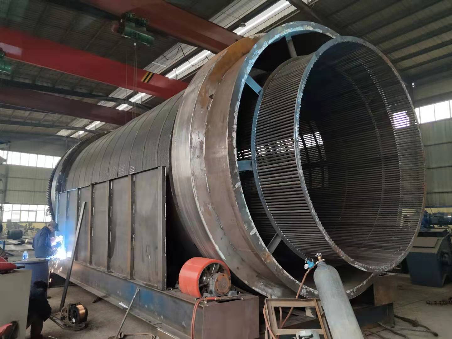 建筑垃圾再生利用滾筒篩分機產品介紹