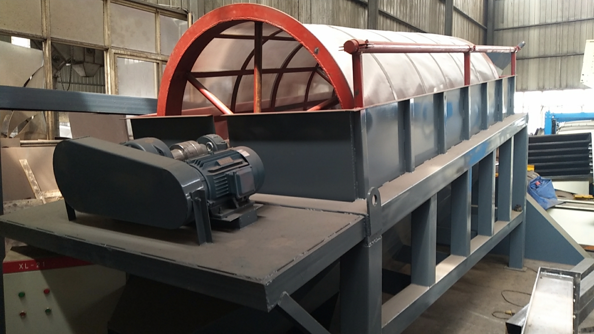 滾筒篩中無軸滾筒篩和有軸滾筒篩的區(qū)別的什么