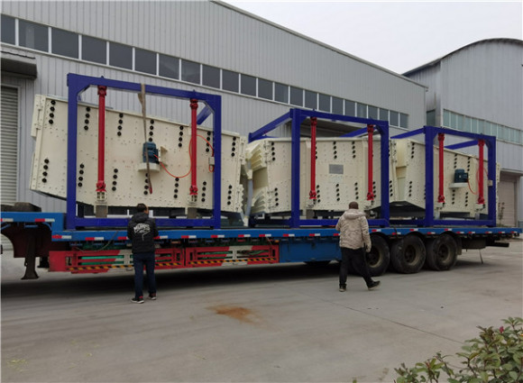 尾礦烘干砂方形搖擺篩在烘干后的篩分產(chǎn)量效果