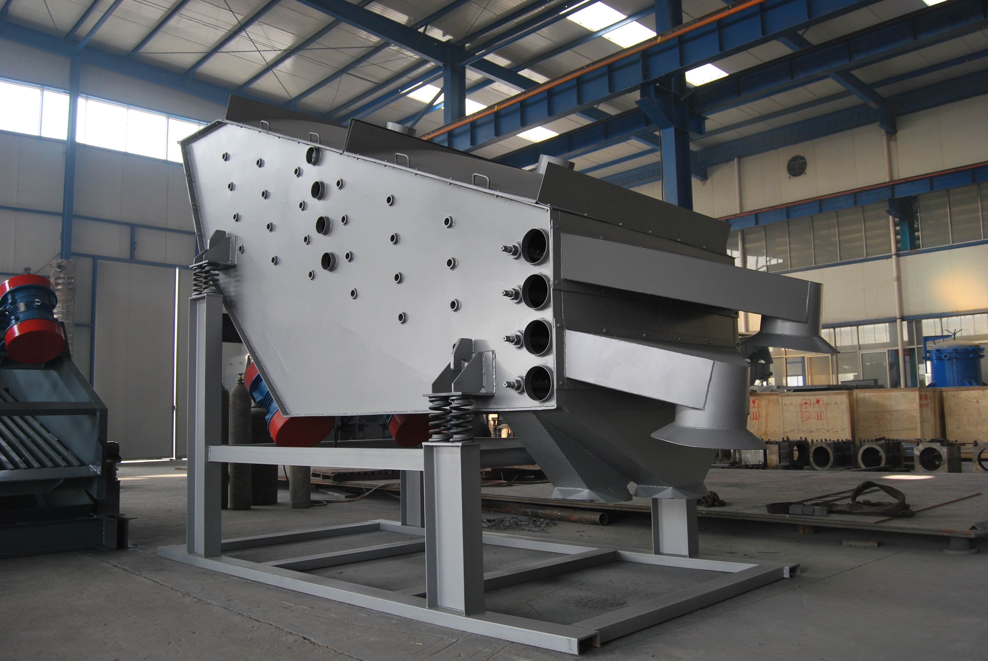 鉀長石破碎篩分大產量概率篩-鉀長石粉振動篩選機介紹