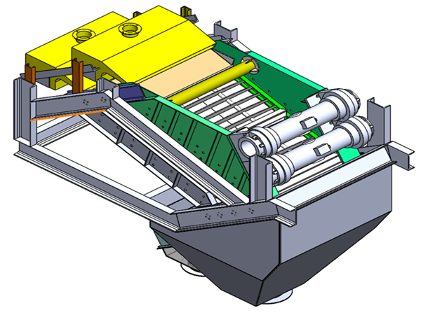 礦漿脫水處理高頻疊層振動篩優勢特點及技術參數