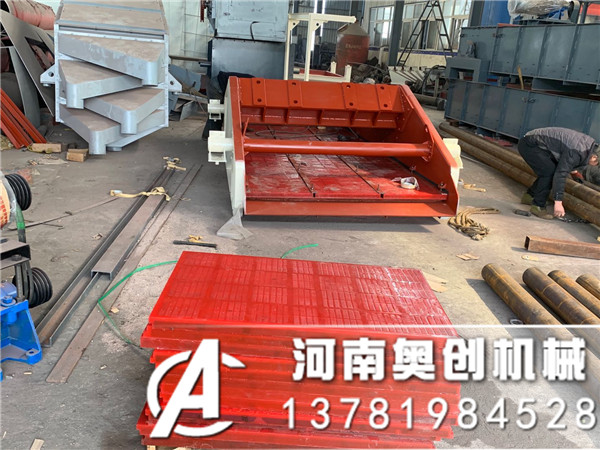 振動脫水篩在水洗砂行業的應用特點工作效率介紹