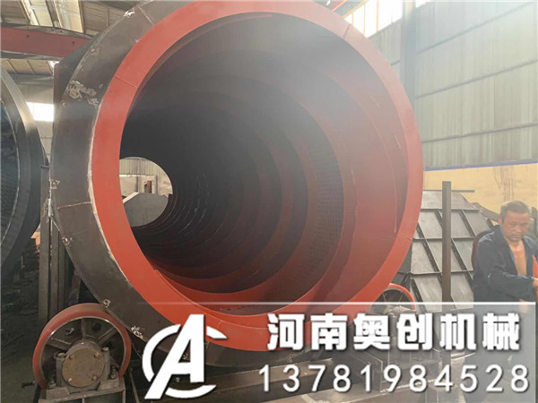 無軸滾筒篩在固廢陳腐垃圾篩選分級再利用的實際作用