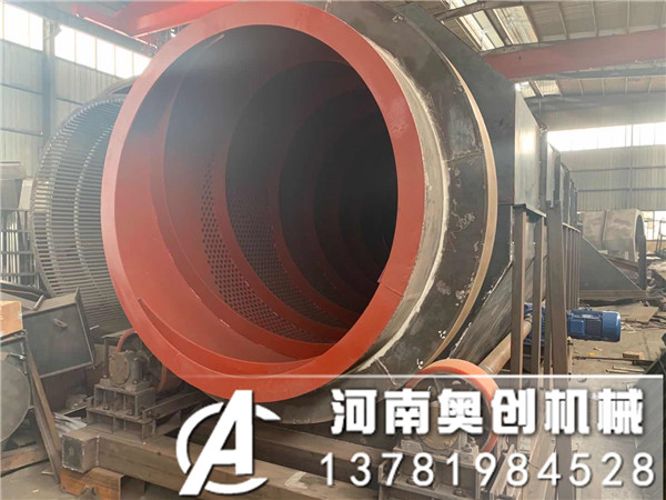 無軸滾筒篩在固廢陳腐垃圾篩選分級再利用的實際作用