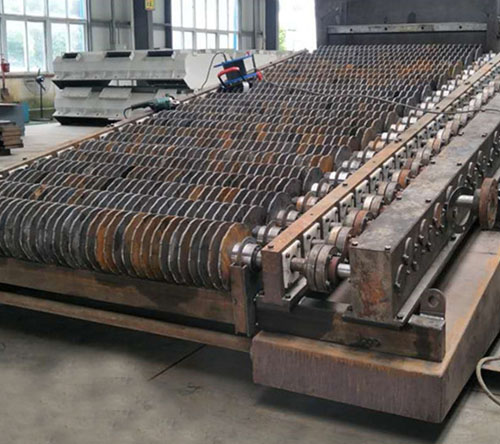 煤礦原煤分級交叉滾軸篩