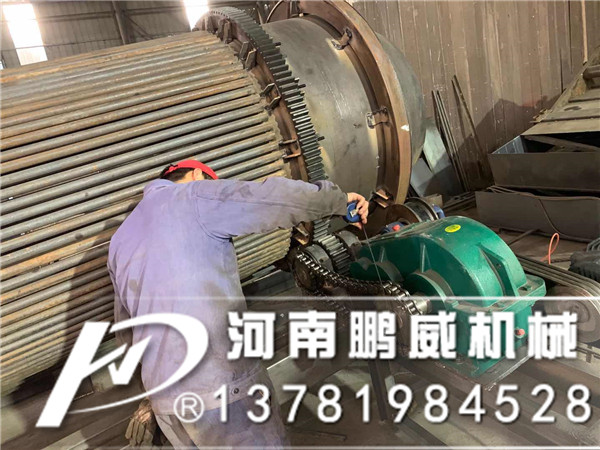 煤矸石大型無軸滾筒篩