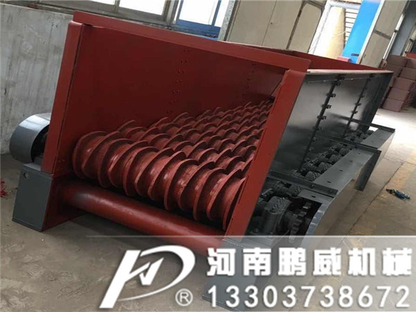 鐵礦石開采礦石篩選脫泥脫土滾軸篩的主要結(jié)構(gòu)特性