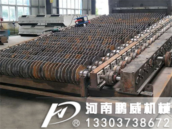 鐵礦石開采礦石篩選脫泥脫土滾軸篩的主要結(jié)構(gòu)特性
