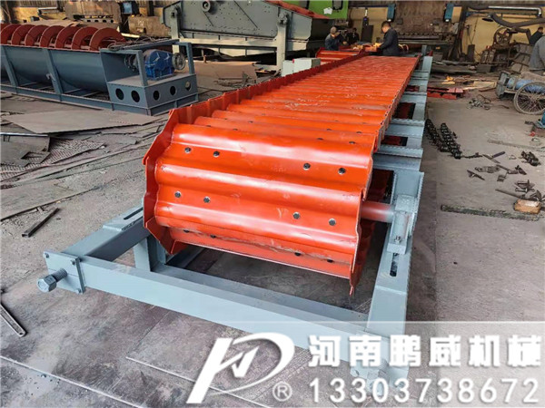 板式鏈板給礦機處理輸送石灰石現場使用要求分析