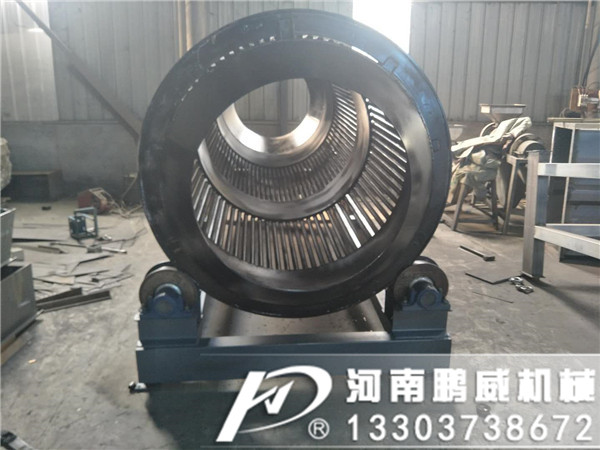 大型無軸滾筒篩處理建筑砂石行業的性能和篩分產量介紹