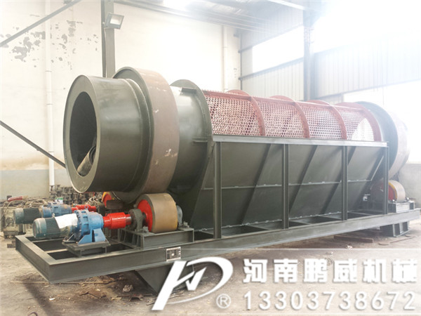 大型無軸滾筒篩處理建筑砂石行業的性能和篩分產量介紹