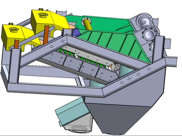 選煤廠原煤脫水分級脫泥精選煤處理高頻疊層脫水振動篩工藝介紹