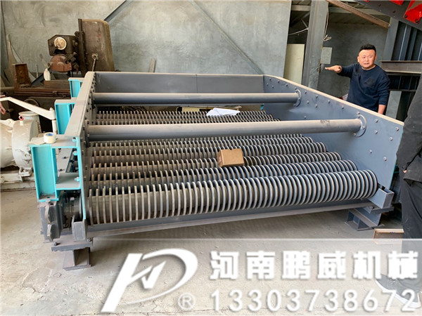 波輥篩煤機篩石機設備運行結構特點注意事項介紹