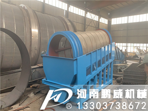 滾筒無軸篩石篩砂機