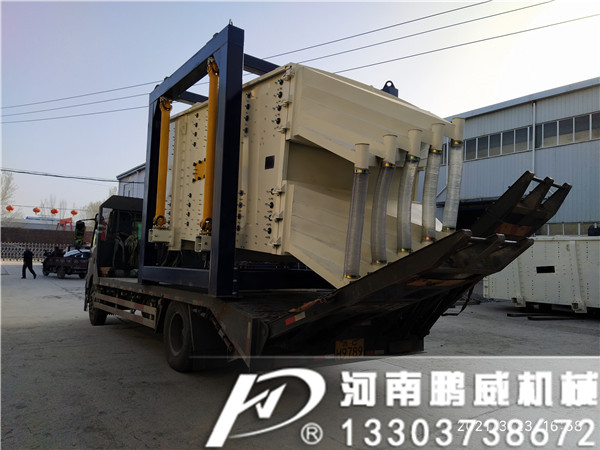 機制砂石英砂干粉沸騰篩優勢對標方形搖擺篩處理產量大精度高