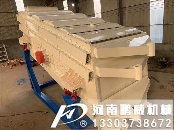 機制砂石英砂干粉沸騰篩優勢對標方形搖擺篩處理產量大精度高