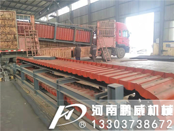 廢鋼回收專用鱗板給料機