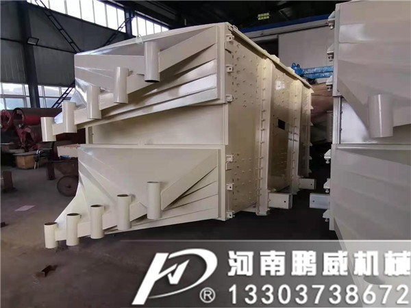 雪花白石英砂搖擺篩